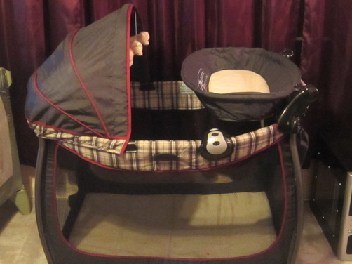 eddie bauer playpen with bassinet
